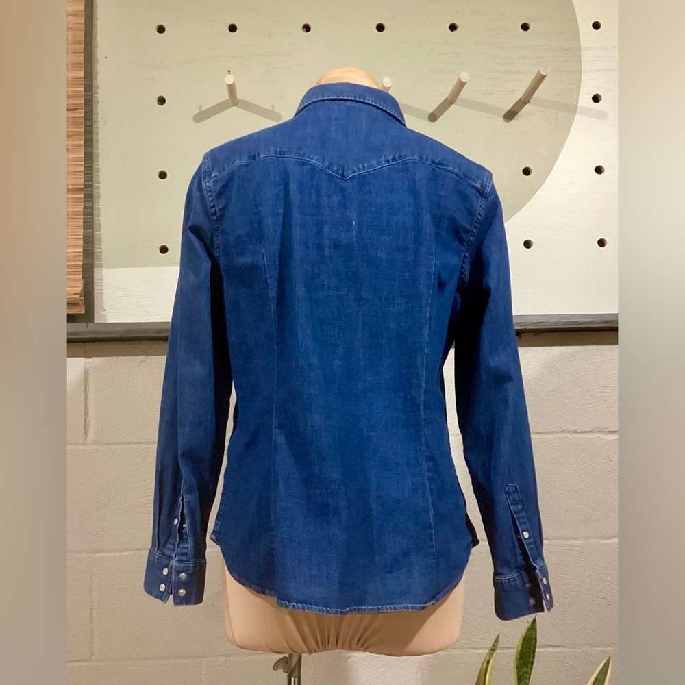 Levi's Indigo Button-Down Shirt - image 2